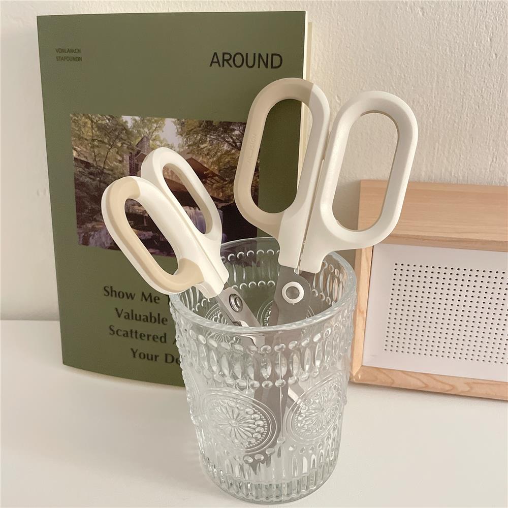 1 Pc Kawaii Safety Scissors, Paper Cutter, Student Stationery, Office, Home Supplies, Scrapbooking Crafts