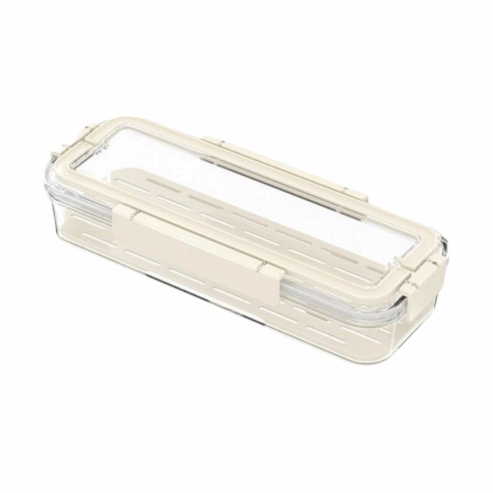 Clear Fresh Food Container Fresh-Keeping Pasta Storage Container Sealed Noodle Container Home Food 1.1L