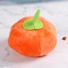 Yousheng Dog Plush Toy Decorative Relieve Boredom Orange Sounding Pumpkin Mini Stuffed Doll for Home