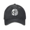 MUnisexdalorians Mythosaur Skull Baseball Caps Retro Distressed Cotton Sun Cap Unisex Outdoor Running Golf Adjustable Caps Hat