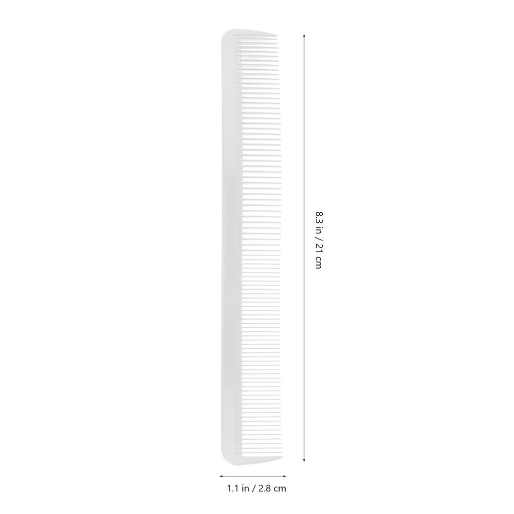 2Pcs S-Shaped Hairdressing Comb Professional Salon Hair Styling Comb Tight Tooth for Barbershop Travel Portable Lightweight