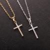 European & American Fashion Jewelry: Simple Cross Pendant Necklace