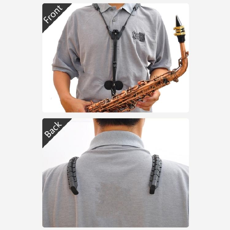 Saxophone Shoulder Harness Neck Strap Hook Adjustable Saxophone Shoulder Harness