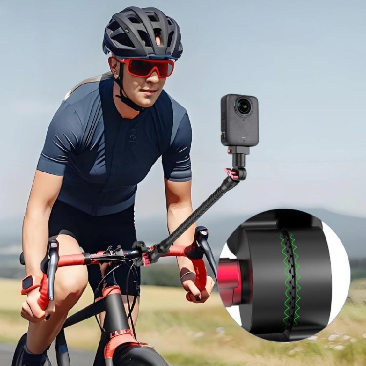 Svorka s držákem na řídítka pro kolo a motorku, Držák na trubku kola pro 360° akční kameru