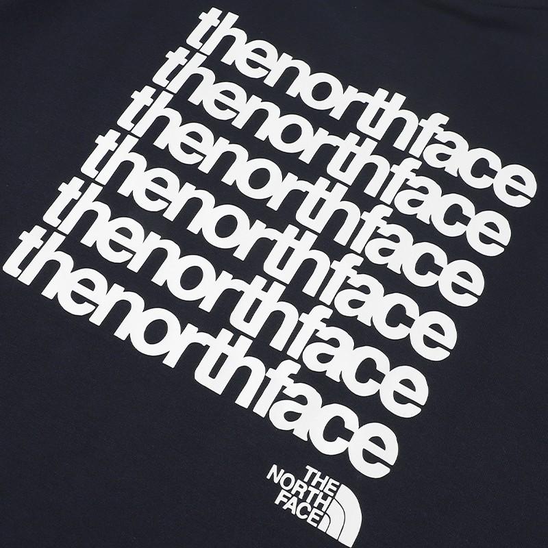 THE NORTH FACE Sweatshirts Unisex Navy Blue Crew Neck Moderate Regular NF0A7QTI-RG1