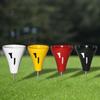 Golf Tee Holder med Metallplugg Kraftig Værbestandig Golf Treningsball Tee Holder Spyd Driving Range Utendørs Golftilbehør Golfspiller Gaver