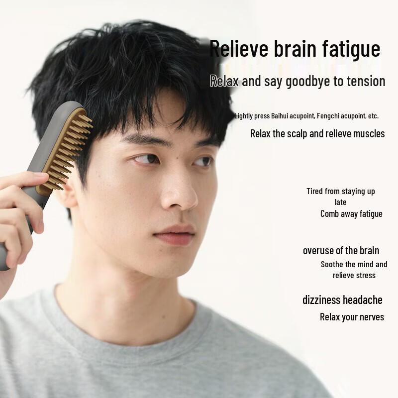 

Jinda Electric Thermal Scalp Massager & Hair Growth Comb CN plug (adapter included)