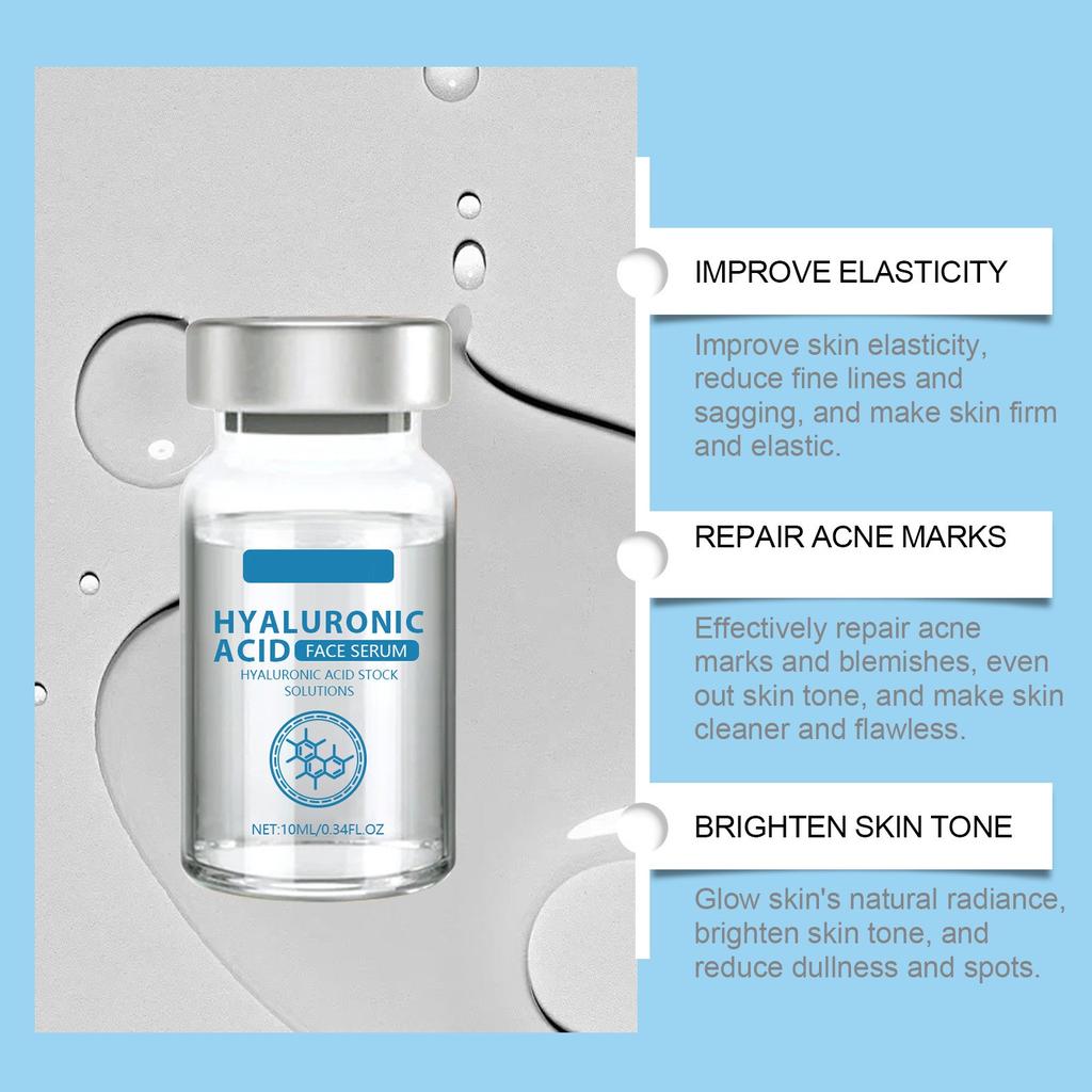 Hyaluronserum Straffend, Aufhellend und Feuchtigkeitsspendend Serum 10ml