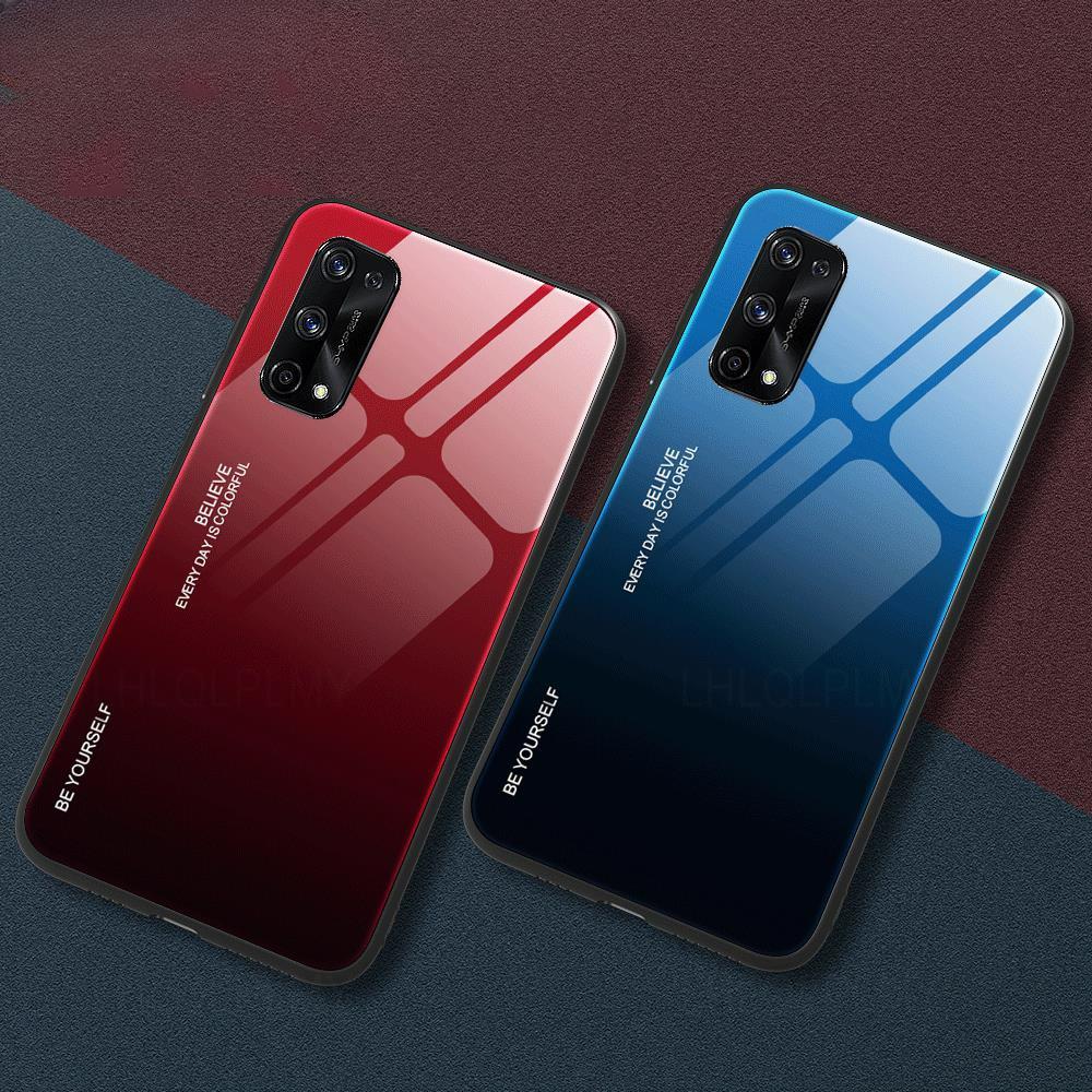 

Чехол из закаленного стекла с градиентом для OPPO A17 A76 A96 A98 A54 A74 A94 A77 5G A17K A16 A78 A57 A54S Find X5 Lite Pro A5 A9 2020, чехол