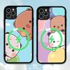 Bubu And Dudu Cute Cartoon Magnetic For Magsafe Phone Case For IPhone 17 Air 16 Pro Max 15 14 13 12 11 Protective Cover