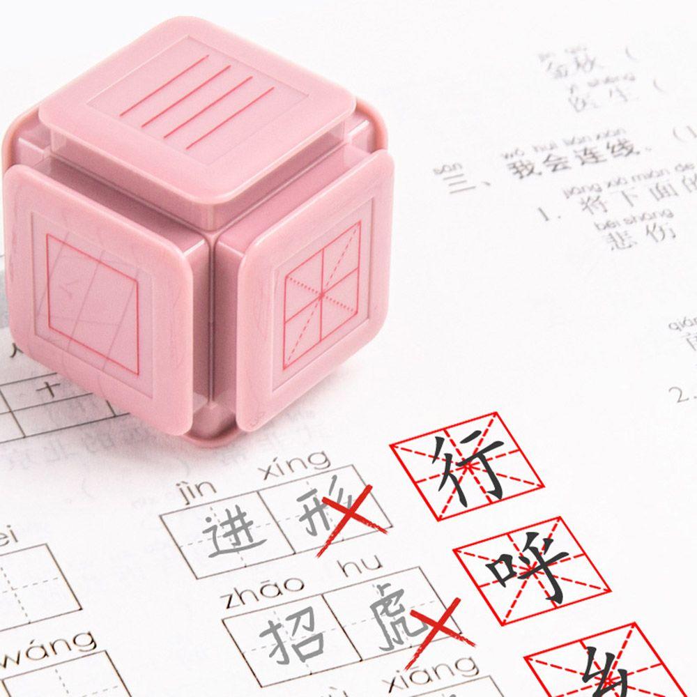 Student Teaching Tools Clock Stamp Teaching Seal Kids Educational Stamper Early Education Seals