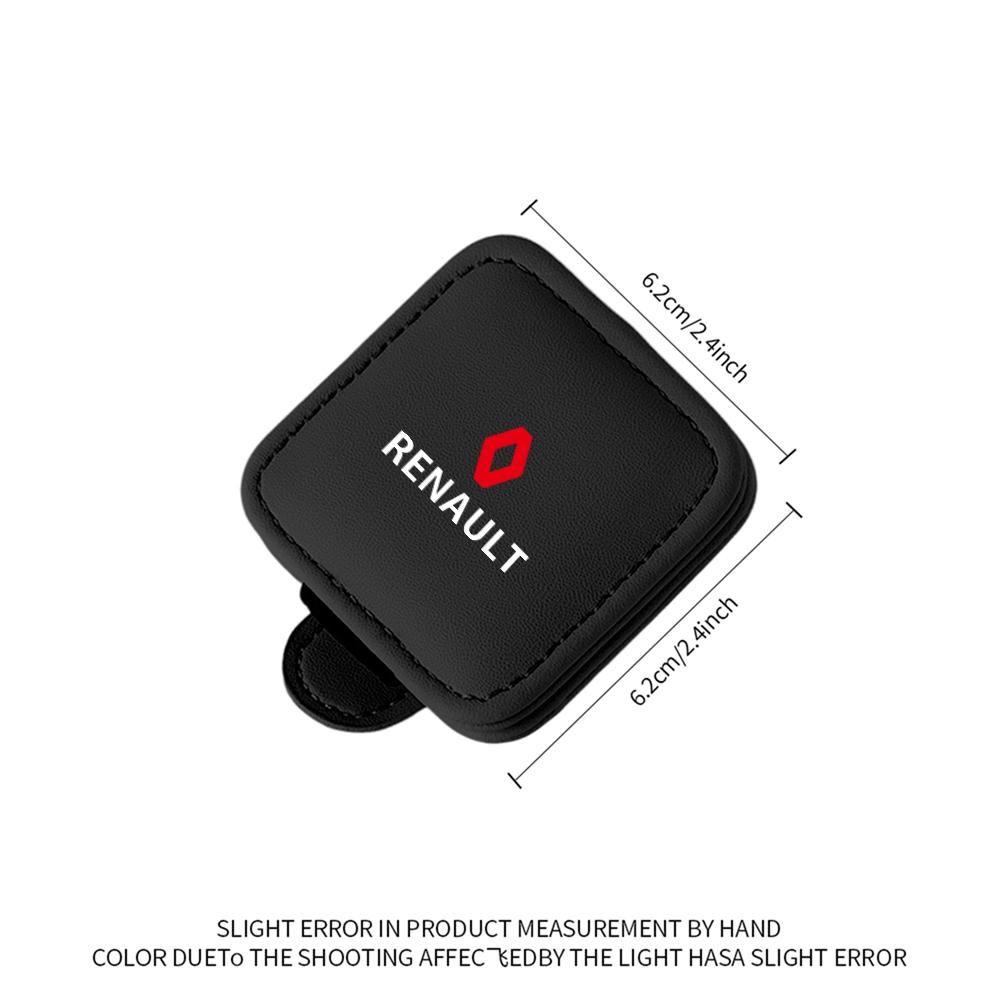 Car Sun Visor Glasses Clips Sunglasses Clamp Card Ticket Holder For Renault DACIA Kadjar Fluence Talisman Megane 4 Koleos Captur MM1