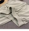 Women's Quality Wide-Leg High-Waist Casual Pants - Trendy 2024 Solid Color Straight Sports Trousers