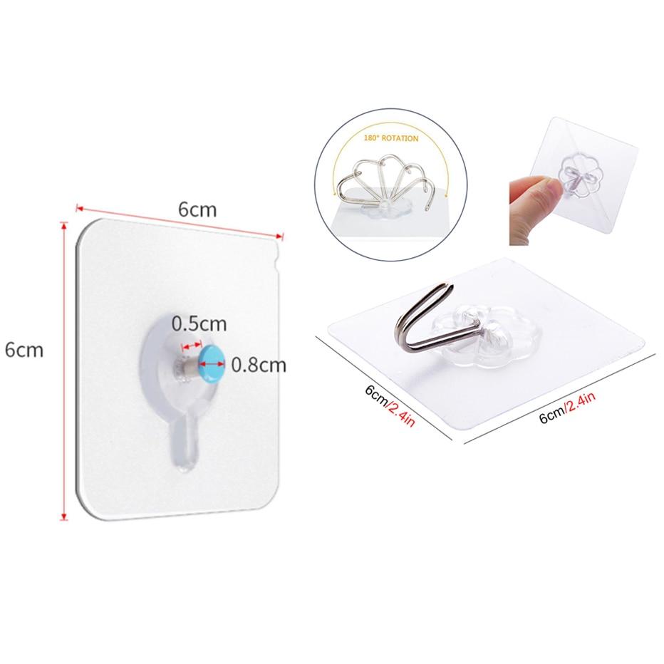 4/8/12/16/20 teile/los Bild Foto Rahmen Halter Rack Bild Wand Dekoration Aufhänger Multi-verwenden Selbst-klebe Malerei Haken