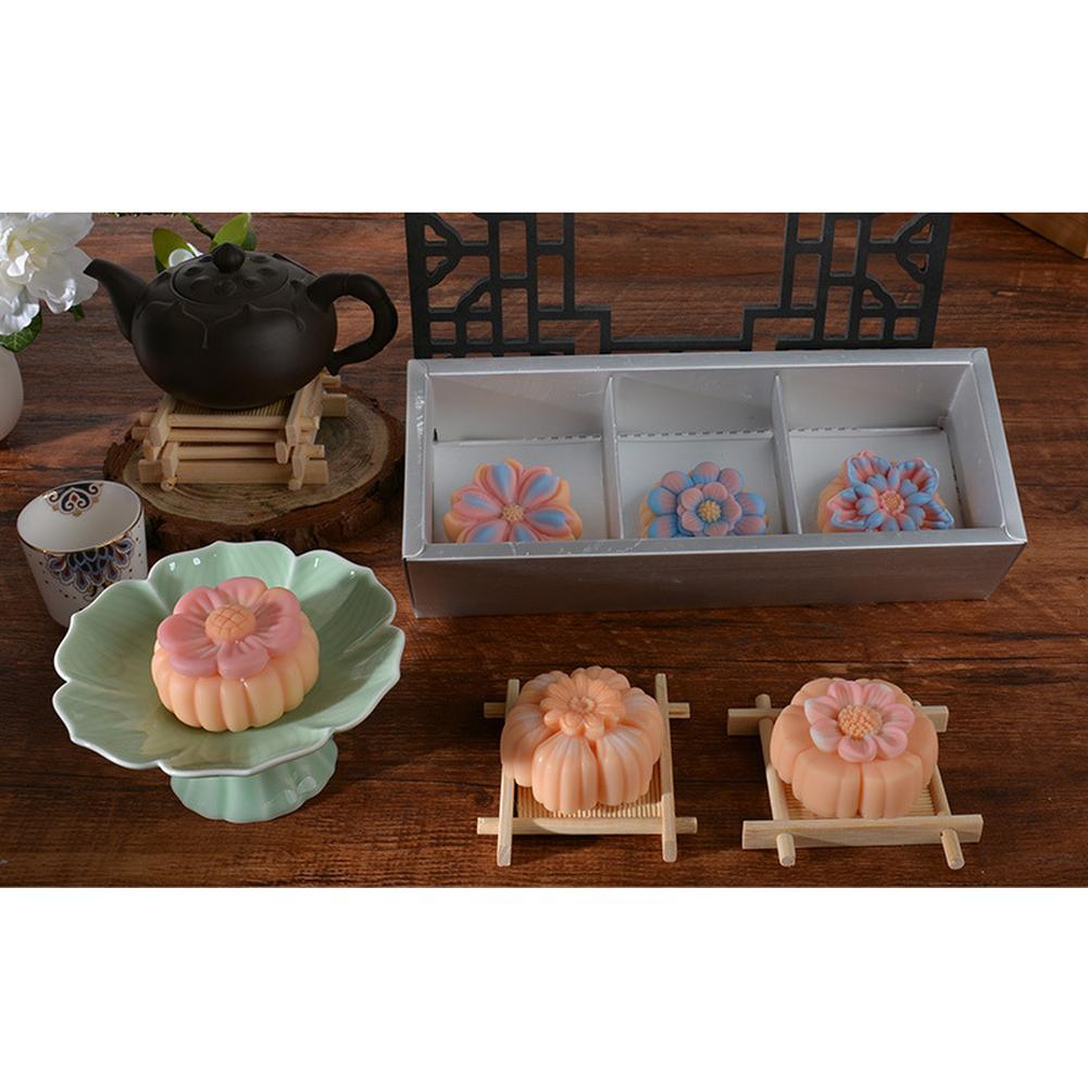 Formă pentru Prăjituri de Lună Silicon Cireș în Flori Turnat Reutilizabil Flori Fabricare Fursecuri Formă de Silicon Multifuncțională Pentru Prăjituri Ciocolată DIY