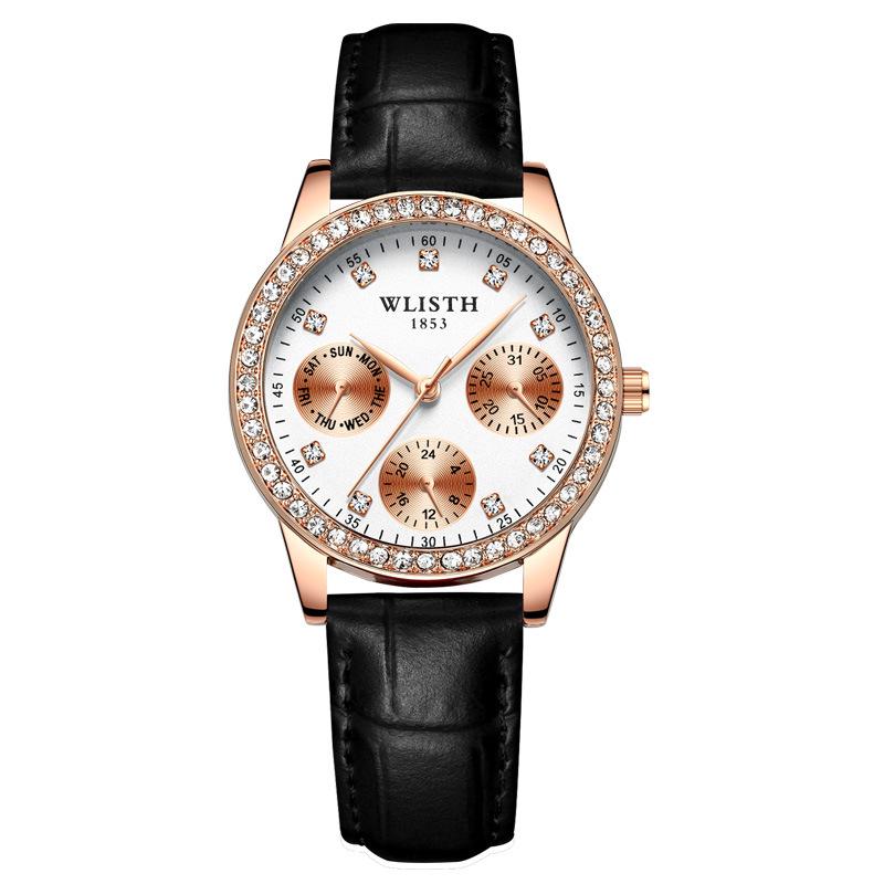 Women's Fashionable Temperament Quartz Watch - Stylish Ladies' Student Watch