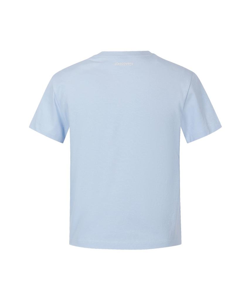DISCOVERY EXPEDITION Women'S Freshvent Boat Wappen Short Sleeve T-Shirt (L/Blue)