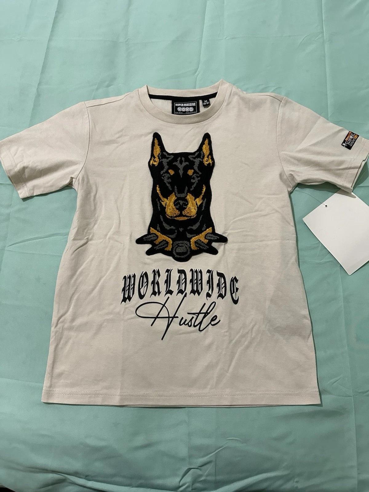 

With Doberman Pincher Worldwide Hustle T-shirt 2XL