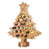 Christmas Advent Calendar Wine Holder For 2025 Countdown Calendar Wine Rack Xmas Wooden Wine Bottle Stand Decoration For Home