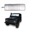 For Land Rover Defender 90 110 2004-2023 Car Windshield Sunshades Sun Shade Covers Front Window Visors Windowshade Accessories