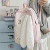 Schoolbag Junior High School Student Schoolbag Large Capacity High Value Cartoon Rabbit Primary School Students 3rd To 6th Grade Cute Backpack Girl