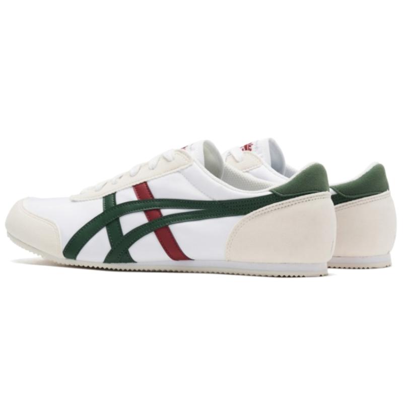 Onitsuka Tiger Track Trainer 'White Green' Sneakers D318N-100