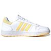 Adidas Neo Hoops 2.0 Synthetic Leather Slip Resistant Durable Low Top Skate Shoes Women Sneakers Yellow White G55065