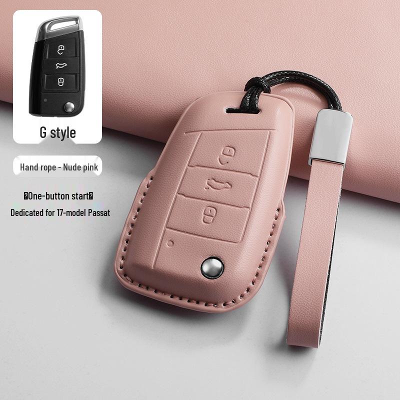 Durable, three-color Volkswagen Passat 17-year key case: drop-proof, high-appearance design.