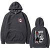 Anime Demon Slayer Cherry Blossom Graphic Hoodie Kamado Nezuko Kamado Tanjirou Pullover Men Women Casual Fleece Hoodies