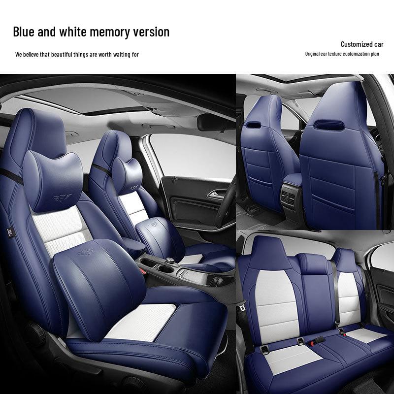 Genuine Leather Full Coverage Seat Cover for Buick Regal, Envision, LaCrosse, Encore, Excelle