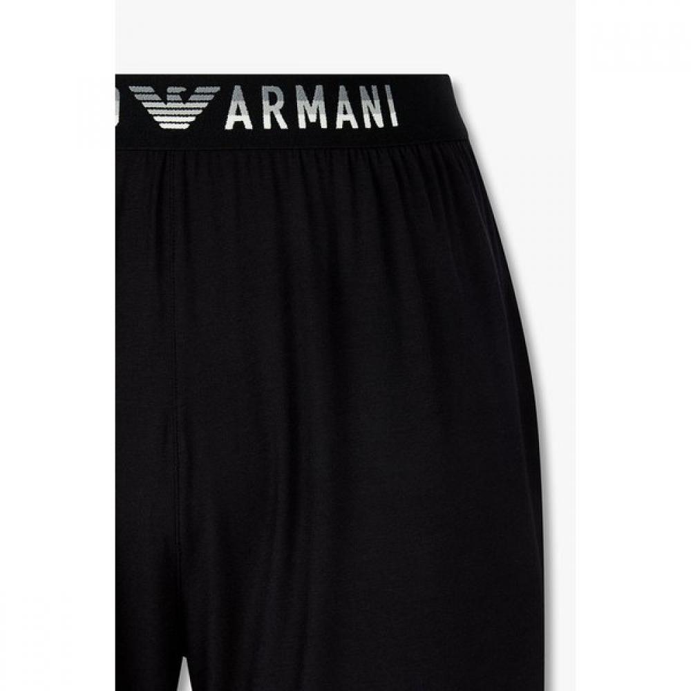 Emporio Armani Men S Soft Lounge Jacquard Logo ShortS  0816131031 