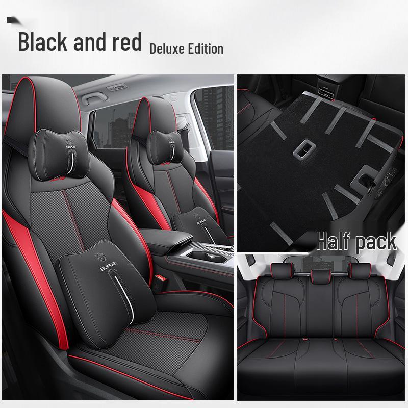 DJGY Car Seat Cushion: Fits Changan Auchan Z6, Sports Leather, All-Season Use