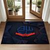 Bolton Wanderers FC Design Crystal Velvet Rug Soft Decorative Mat for Bedroom Entrance