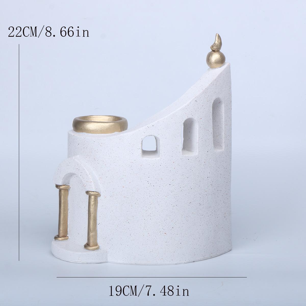 

1 PC Ramadan Muslim Kaaba Dome Mosque Islamic Desktop Ornament Table Crafts Gifts