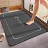 Fast Drying Diatomite Bath Mat Bathroom Foot Mat Bathroom Toilet Absorbent Quick Dry Non Slip Easy Clean Home Decor
