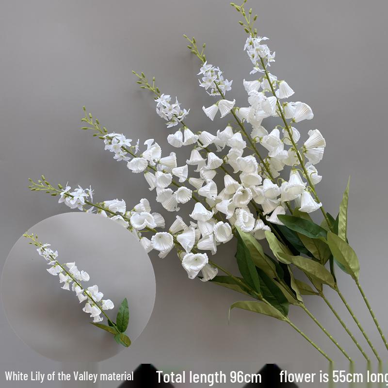 Lily of the Valley Ceiling Floral Art - Wedding Flower Arrangement, Artificial Decoration
