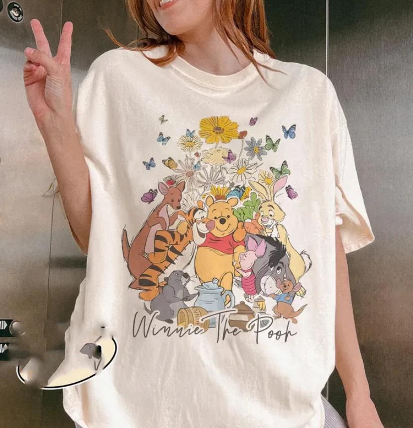 Funny Winnie The Pooh And Friends Tshirt S