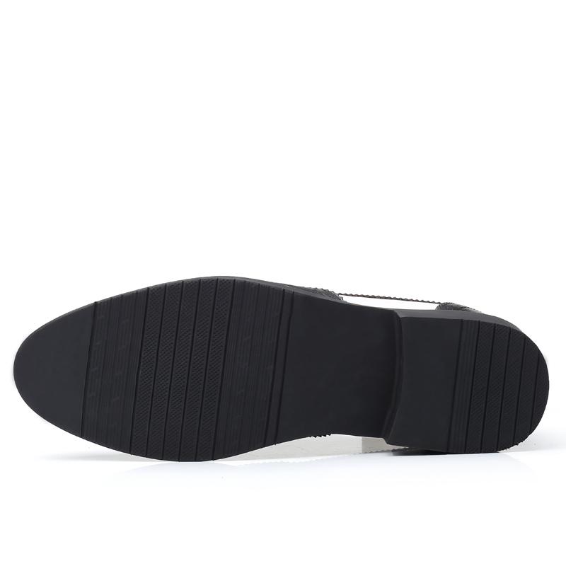 Vysoce kvalitní luxusní kožené pánské kožené boty Neformální kožené boty Velké pánské kožené boty 46,47