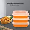 Jinmei Hewang 1000ml Rectangular Disposable Meal Prep Containers with Lids
