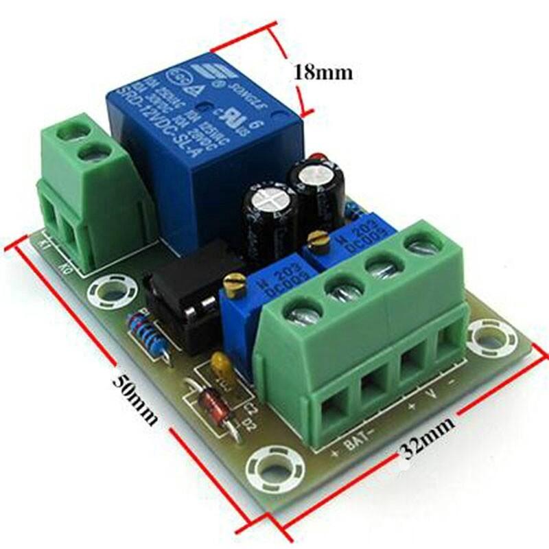 12V Battery Charging Control Board XH-M601 Intelligent Charger Power Control Panel Automatic Charging Power