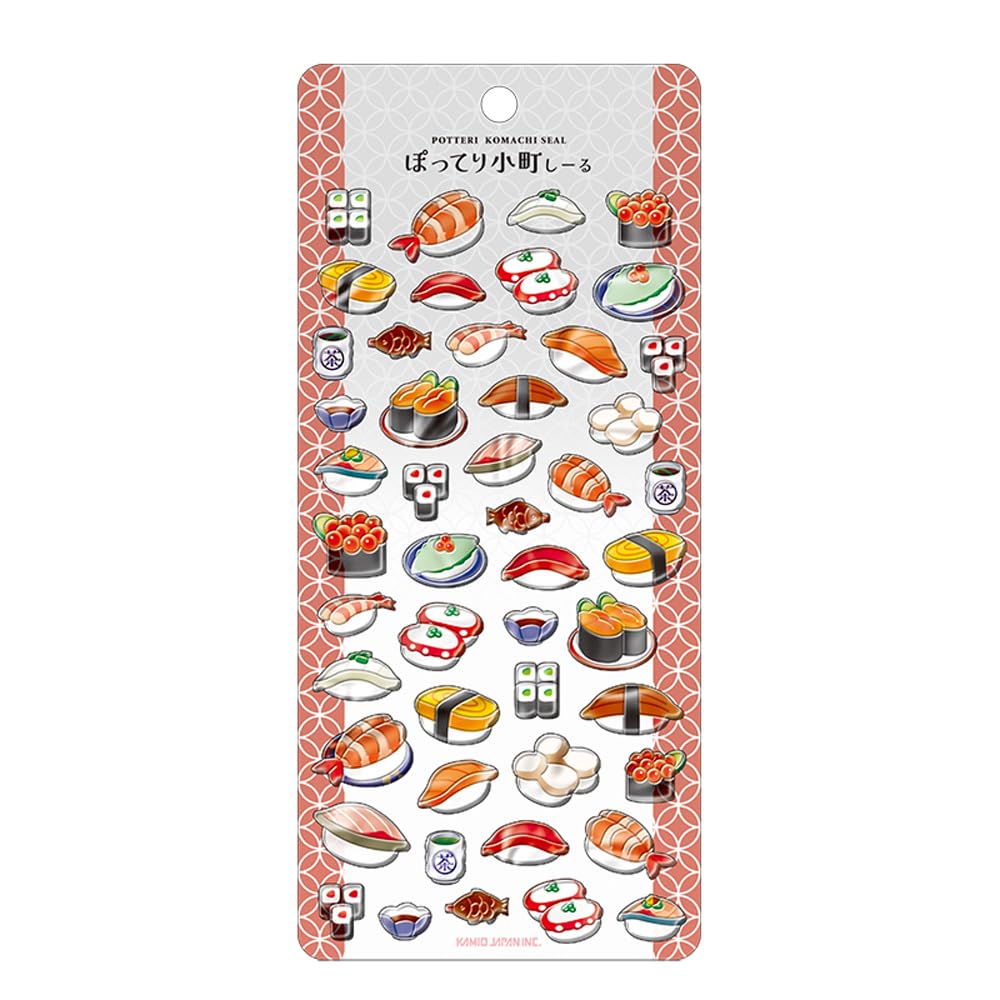 Kamio Japan Seal Potteri Komachi Seal SUSHI 226888