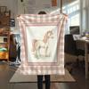 1PC Fantasy Patterned Flannel Blanket Lightweight and Portable for Home Decor Warmth and Comfort Halloween Gifts Holiday Present