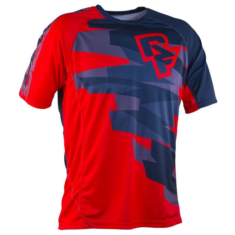Cross-border, off-road racing suit, short-sleeved T-shirt, quick-drying top, versatile and handsome, European and American sizes, loose version.