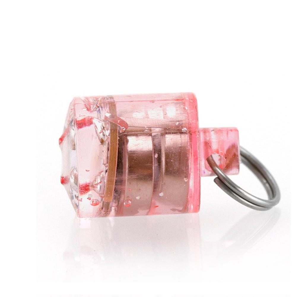 Mini Fishing  Led  Light Flash Lamp Cylindrical Button Fish Lure Lamp Fishing Tackle