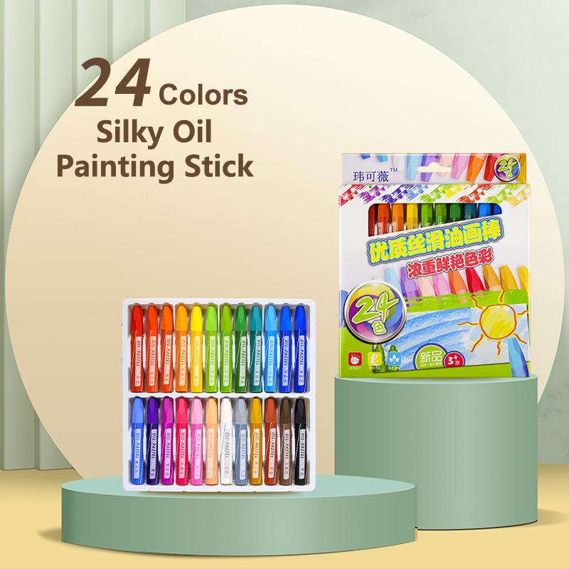 

1 комплект детских мелков, масляная пастель, не содержащие пыли, нетоксичные мелки, смываемые мелки для малышей, для рисования, черчения, масляная пастель