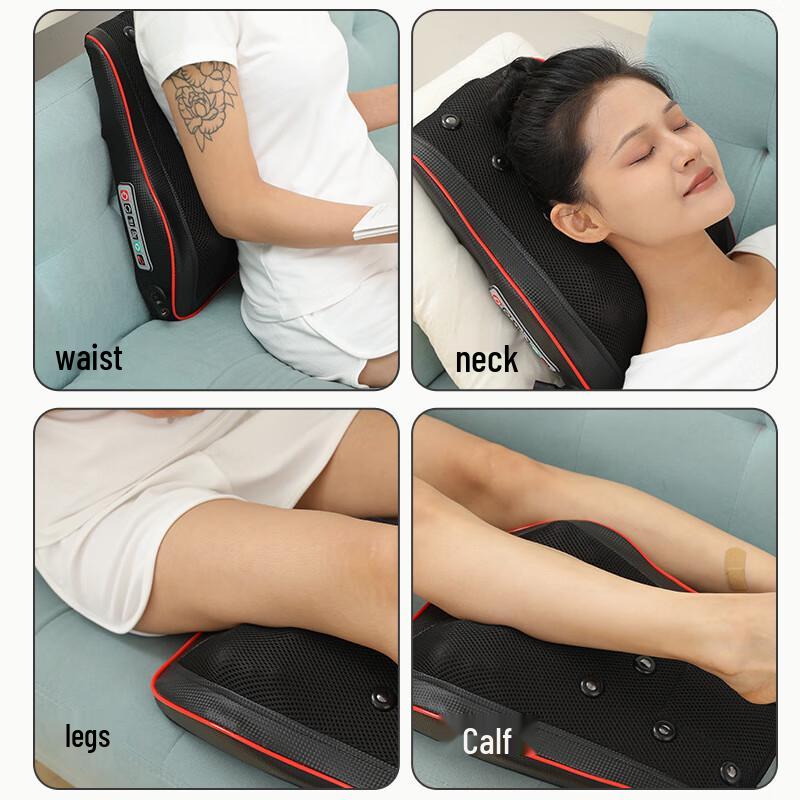 WEZHO Heated Vibration Lumbar & Neck Massager