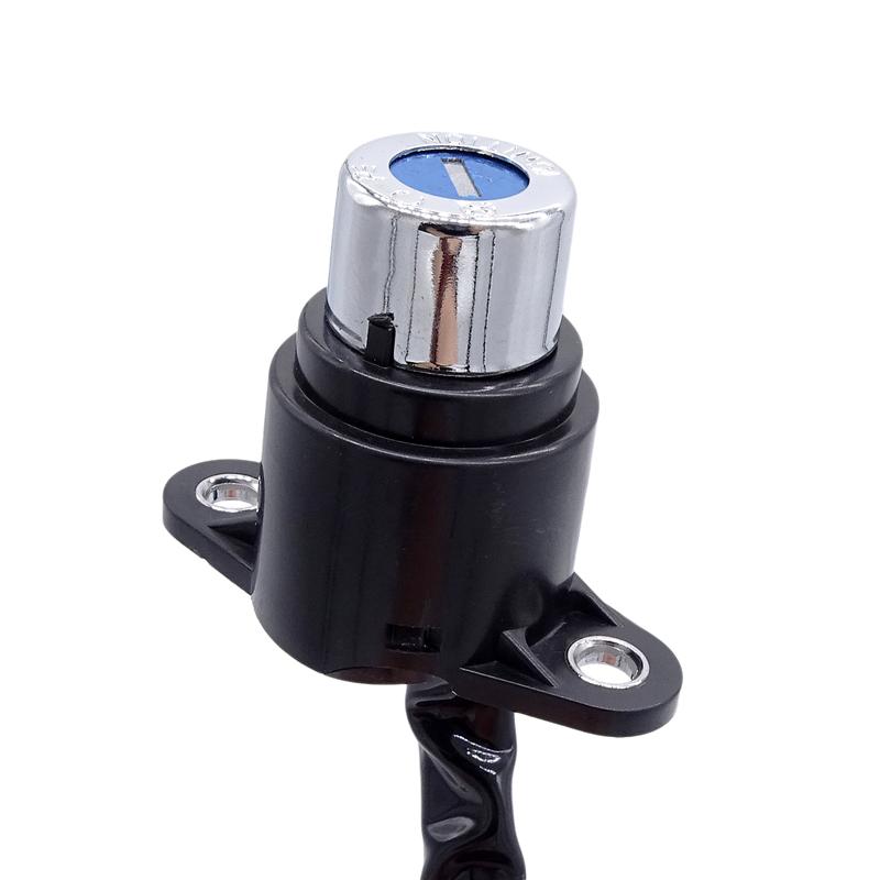 1 Set Motorcycle Ignition Switch Lock 5 Wires with 2 Keys for Honda CB/CM 400/450 Hawk 400/450 Motorcycle Safety Accessories