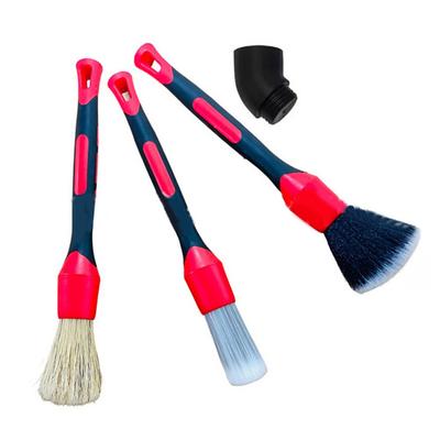 Ergonomic Auto Interior Cleaning Brushes Set with Reliable Durability