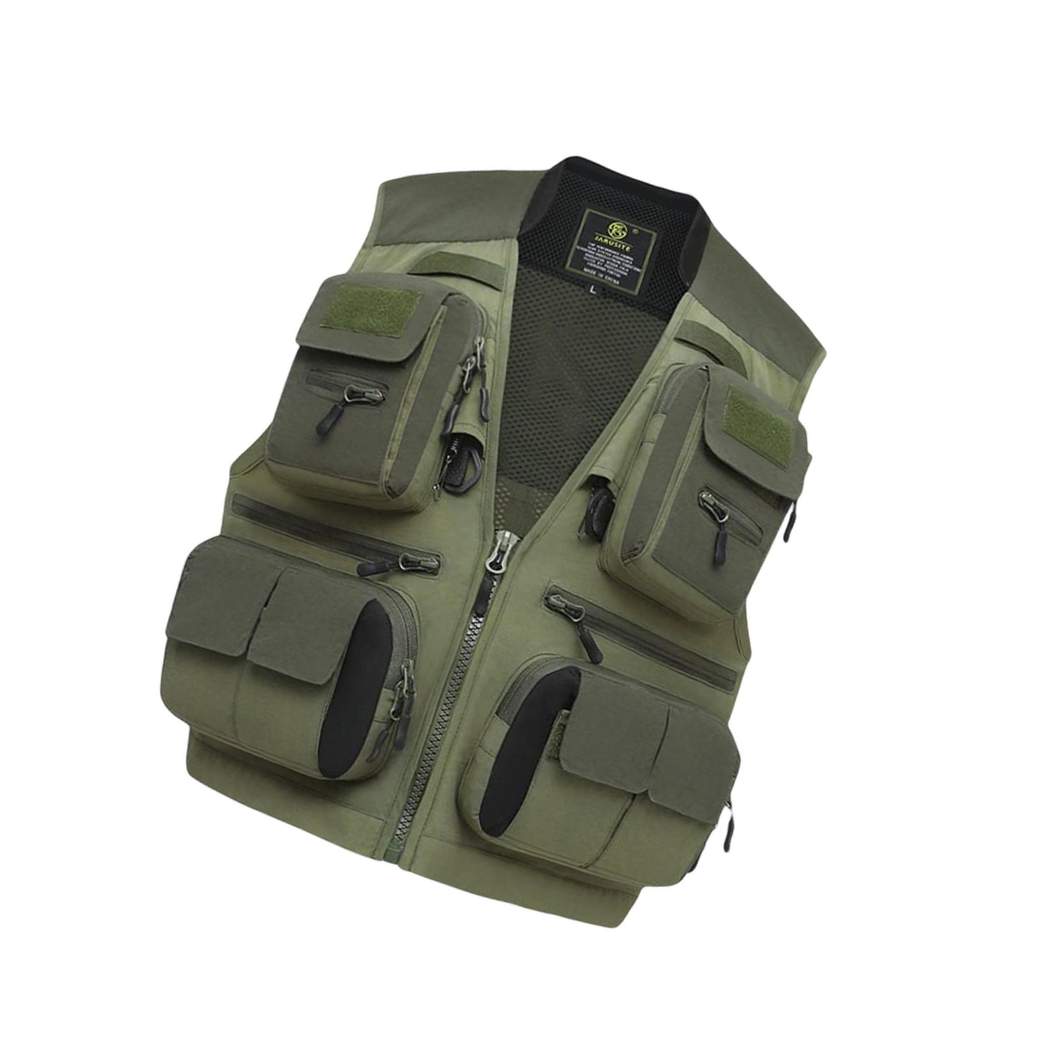 

Sleeveless Jacket Waistcoat Quick Dry Men Women Fly Fishing Vest Hiking XL
