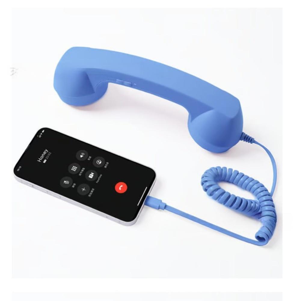 Built-in Speaker Retro Handset Type-C Handset Clear Call Audio
